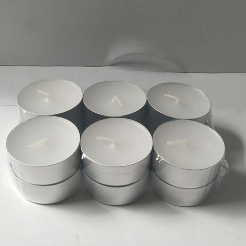 filled tealight candles
